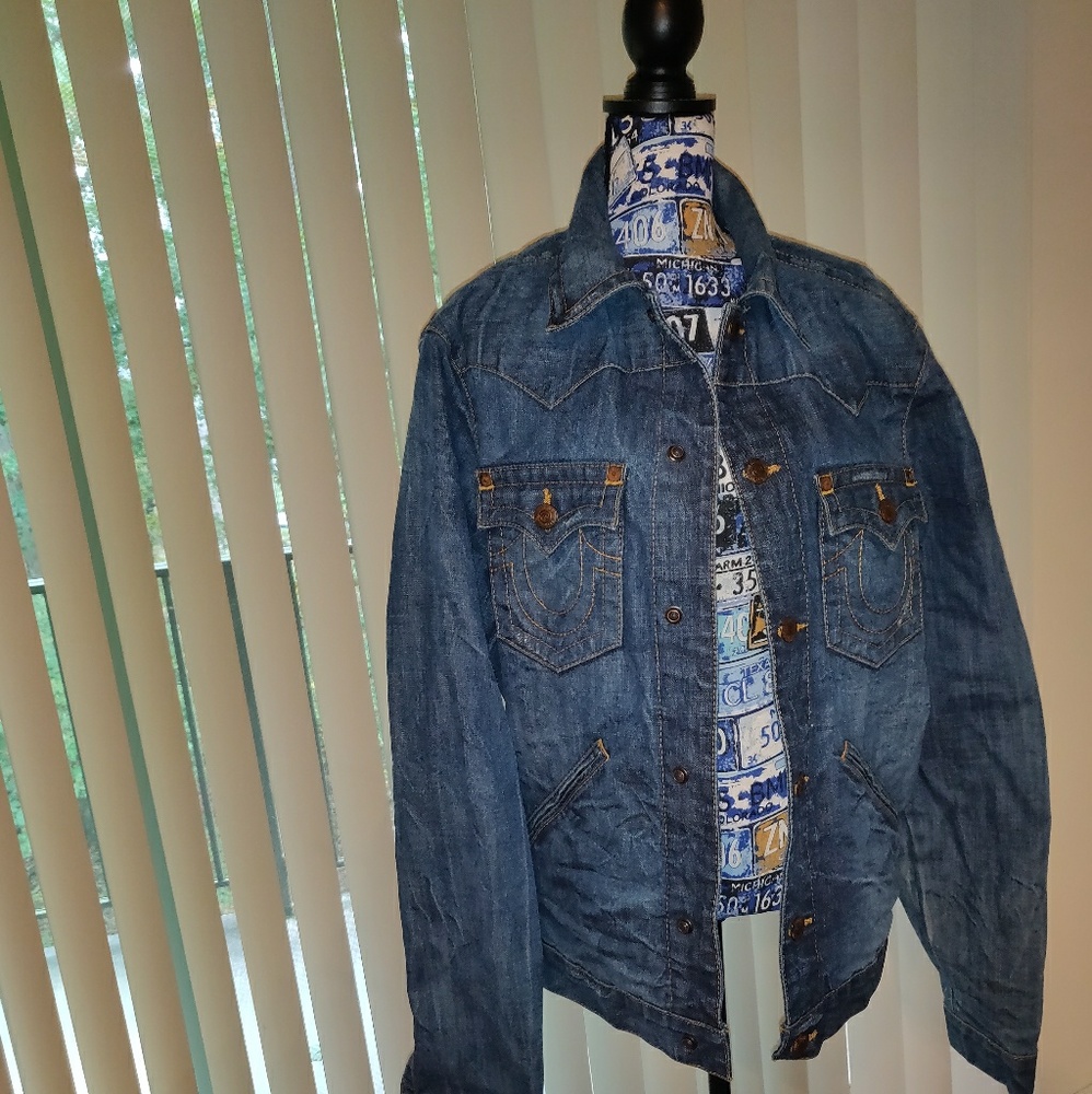 SOLD!!! True Religion Jean jacket